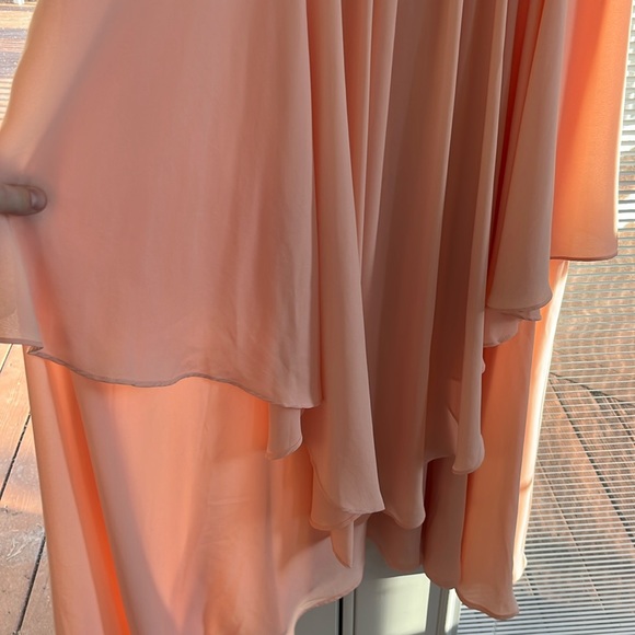 Blush ruffled lace dress - Picture 3 of 5